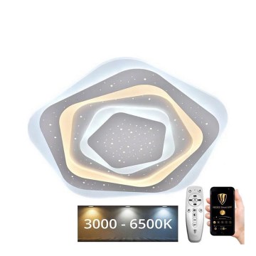 Светодиодный потолочный светильник с регулированием яркости LED/105W/230V 3000-6500K + дистанционное управление