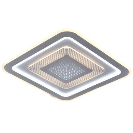 Светодиодный потолочный светильник с регулированием яркости LED/105W/230V 3000-6500K + дистанционное управление