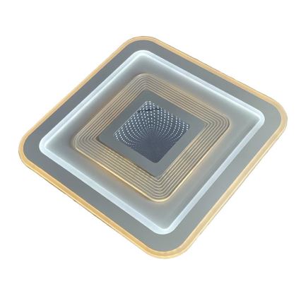 Светодиодный потолочный светильник с регулированием яркости LED/105W/230V 3000-6500K + дистанционное управление