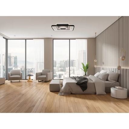 Светодиодный потолочный светильник с регулированием яркости LED/110W/230V 3000-6500K белый + дистанционное управление