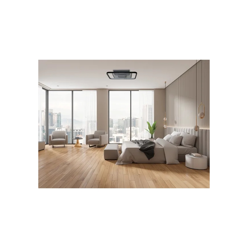 Светодиодный потолочный светильник с регулированием яркости LED/110W/230V 3000-6500K белый + дистанционное управление