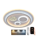 Светодиодный потолочный светильник с регулированием яркости LED/110W/230V 3000-6500K + дистанционное управление