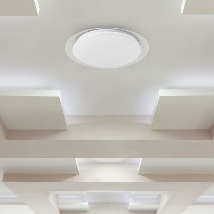 Светодиодный потолочный светильник с регулированием яркости LED/40W/230V 3000K/4000K/6500K + дистанционное управление