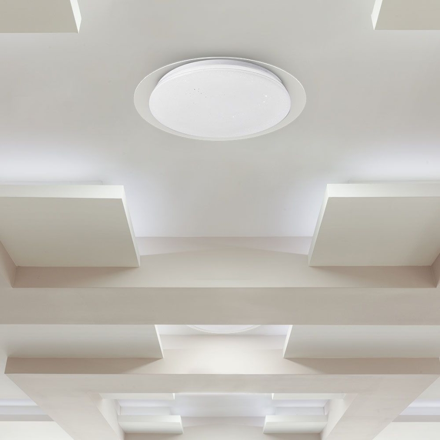 Светодиодный потолочный светильник с регулированием яркости LED/40W/230V 3000K/4000K/6500K + дистанционное управление