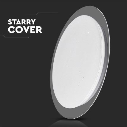 Светодиодный потолочный светильник с регулированием яркости LED/40W/230V 3000K/4000K/6500K + дистанционное управление