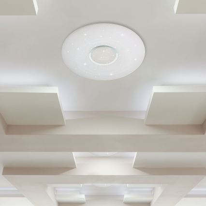 Светодиодный потолочный светильник с регулированием яркости LED/40W/230V 3000K/4000K/6500K + дистанционное управление