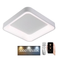 Светодиодный потолочный светильник с регулированием яркости LED/45W/230V 3000-6500K белый + дистанционное управление