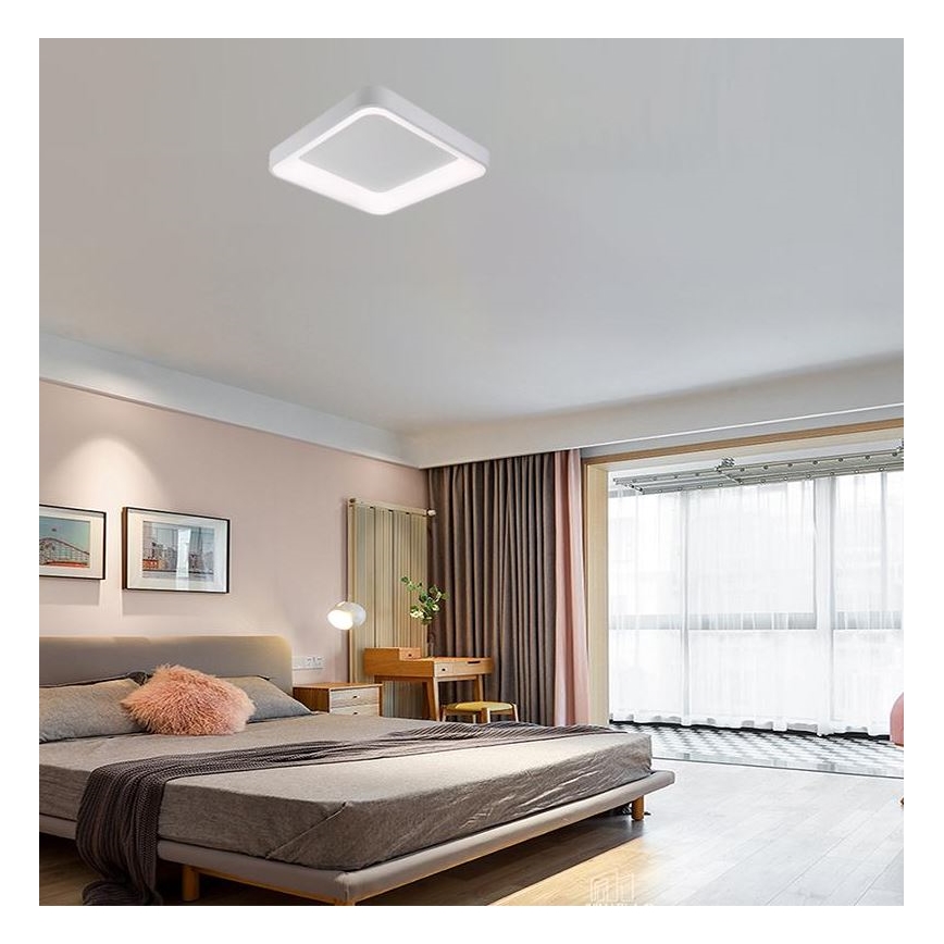 Светодиодный потолочный светильник с регулированием яркости LED/45W/230V 3000-6500K белый + дистанционное управление