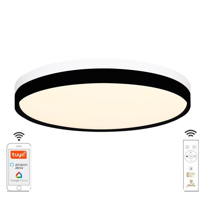 Светодиодный потолочный светильник с регулированием яркости LED/48W/230V 2700-6500K Wi-Fi Tuya + дистанционное управление