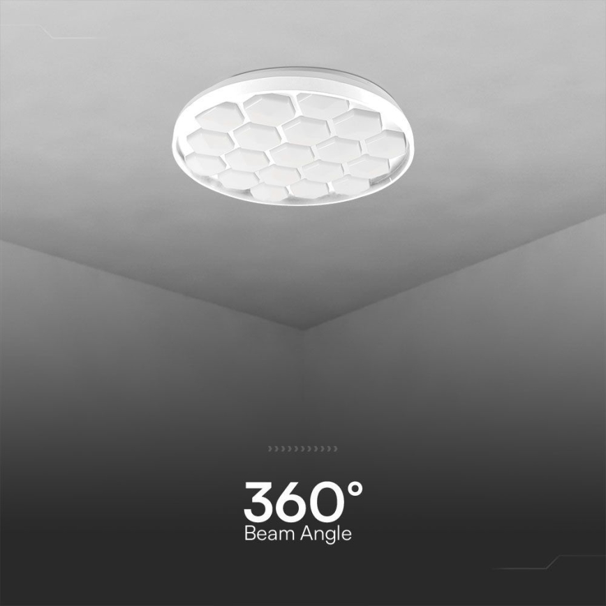 Светодиодный потолочный светильник с регулированием яркости LED/60W/230V 3000/4000/6500K + дистанционное управление