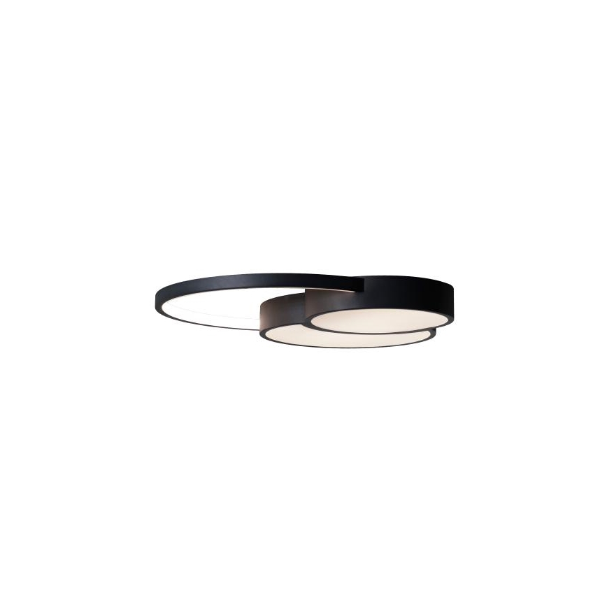 Светодиодный потолочный светильник с регулированием яркости LED/60W/230V 3000-6500K черный + дистанционное управление