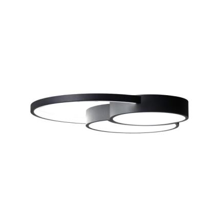 Светодиодный потолочный светильник с регулированием яркости LED/60W/230V 3000-6500K черный + дистанционное управление