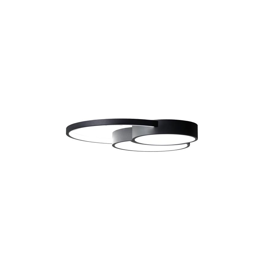 Светодиодный потолочный светильник с регулированием яркости LED/60W/230V 3000-6500K черный + дистанционное управление