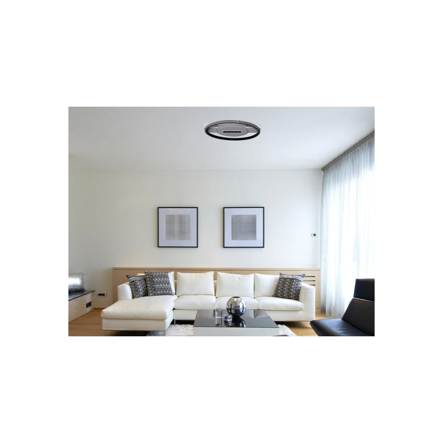 Светодиодный потолочный светильник с регулированием яркости LED/60W/230V 3000-6500K + дистанционное управление