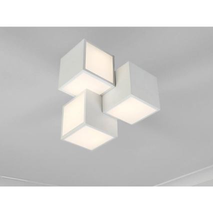 Светодиодный потолочный светильник с регулированием яркости LED/60W/230V 3000-6500K + дистанционное управление