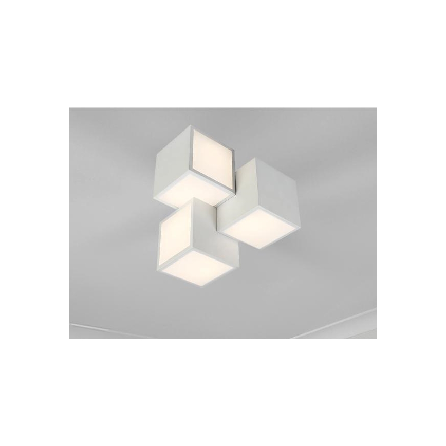 Светодиодный потолочный светильник с регулированием яркости LED/60W/230V 3000-6500K + дистанционное управление