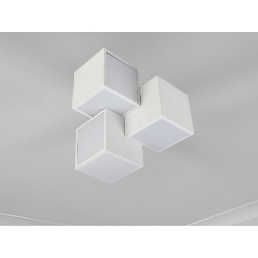 Светодиодный потолочный светильник с регулированием яркости LED/60W/230V 3000-6500K + дистанционное управление