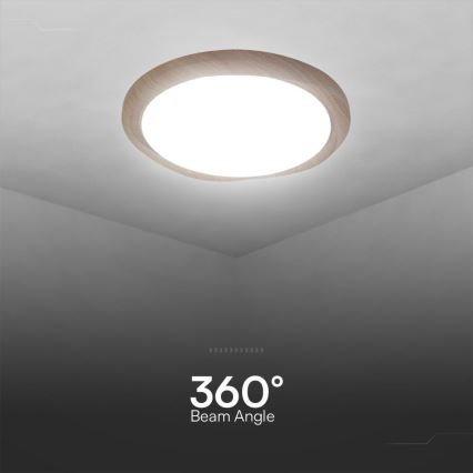 Светодиодный потолочный светильник с регулированием яркости LED/60W/230V 3000-6500K диаметр 49 см + дистанционное управление