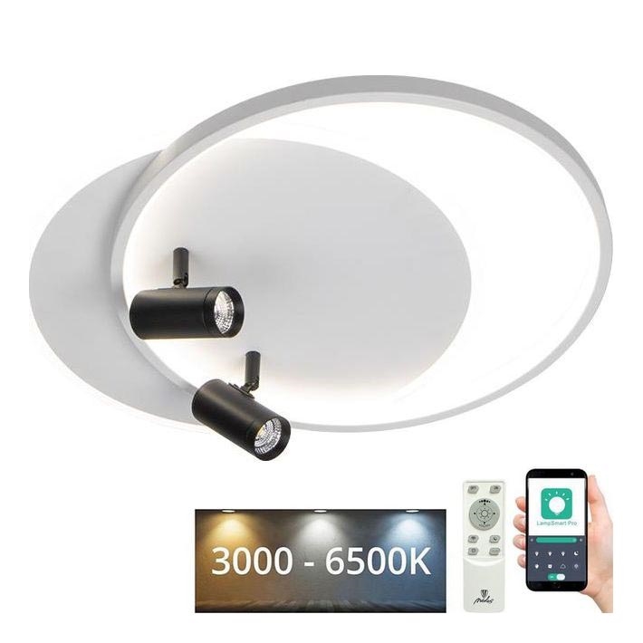 Светодиодный потолочный светильник с регулированием яркости LED/65W/230V 3000-6500K белый + дистанционное управление