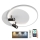 Светодиодный потолочный светильник с регулированием яркости LED/65W/230V 3000-6500K белый + дистанционное управление