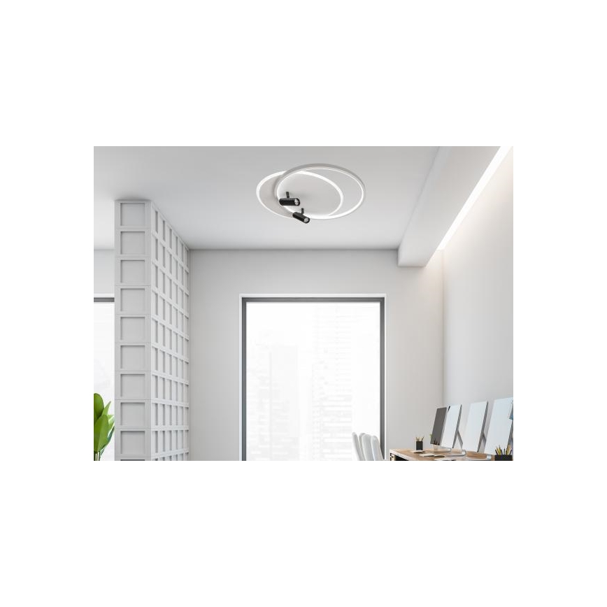 Светодиодный потолочный светильник с регулированием яркости LED/65W/230V 3000-6500K белый + дистанционное управление