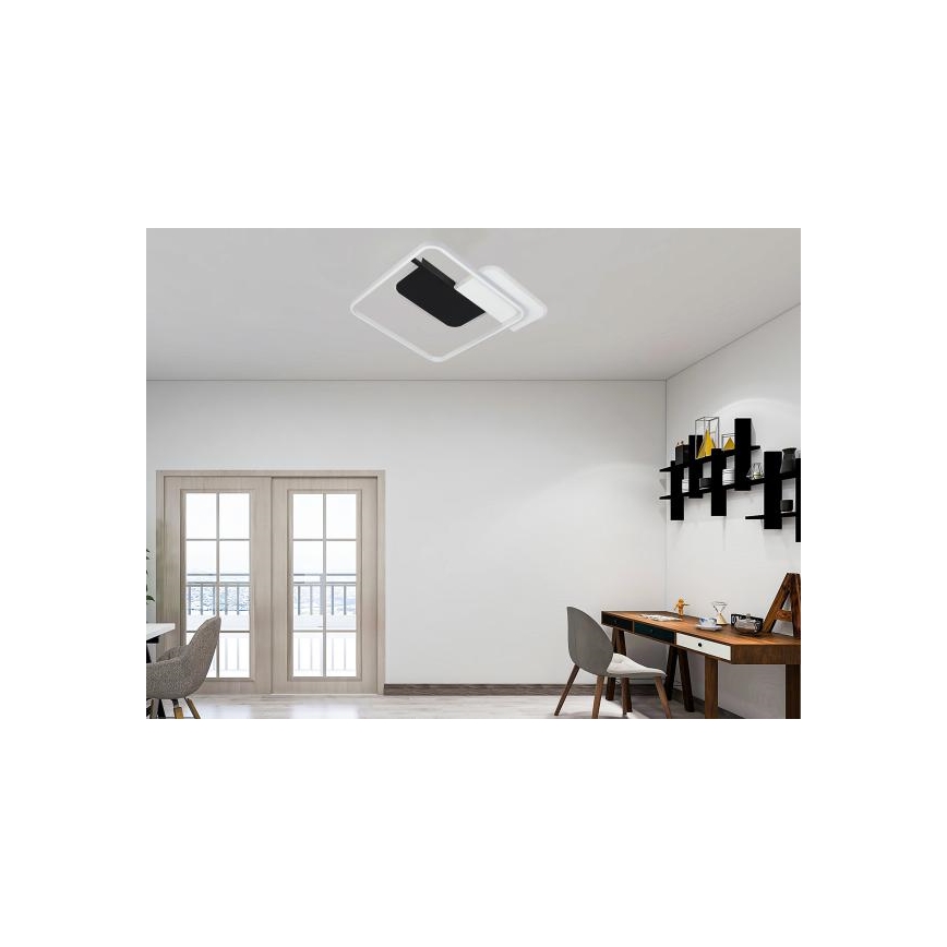 Светодиодный потолочный светильник с регулированием яркости LED/70W/230V 3000-6500K + дистанционное управление