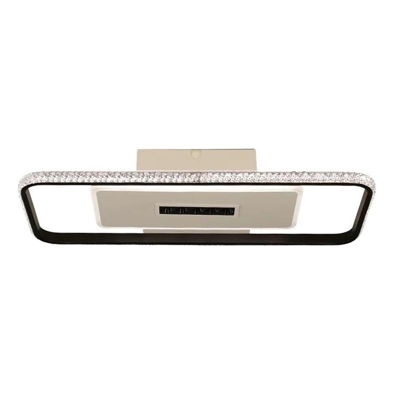 Светодиодный потолочный светильник с регулированием яркости LED/75W/230V 3000-6500K белый/черный + дистанционное управление