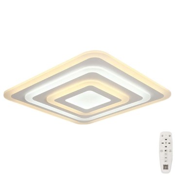 Светодиодный потолочный светильник с регулированием яркости LED/77W/230V 3000-6500K + дистанционное управление