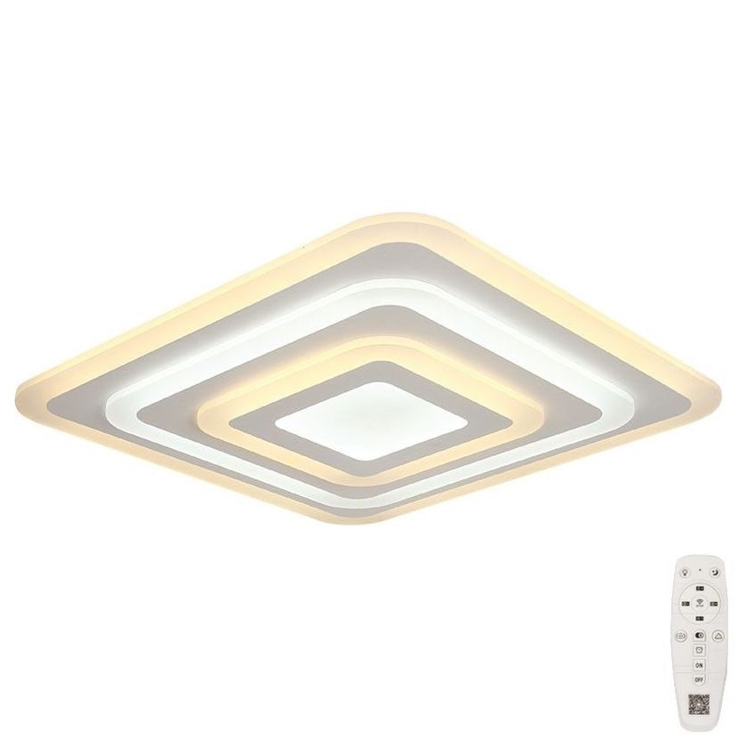 Светодиодный потолочный светильник с регулированием яркости LED/77W/230V 3000-6500K + дистанционное управление