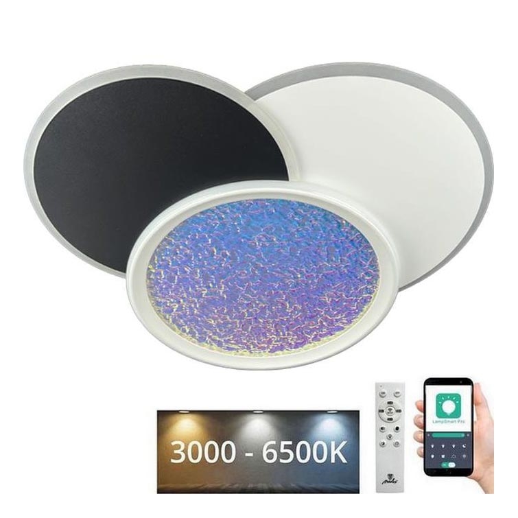 Светодиодный потолочный светильник с регулированием яркости LED/80W/230V 3000-6500K белый + дистанционное управление