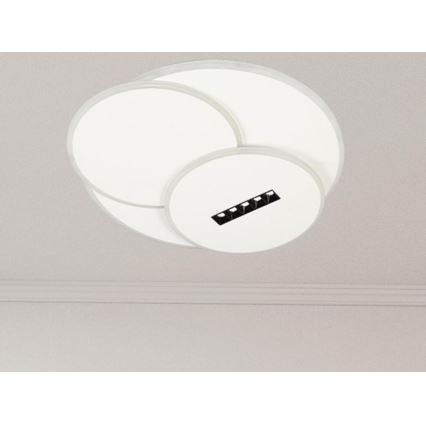 Светодиодный потолочный светильник с регулированием яркости LED/90W/230V 3000-6500K белый + дистанционное управление
