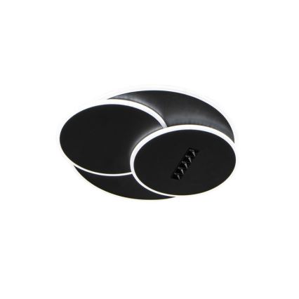 Светодиодный потолочный светильник с регулированием яркости LED/90W/230V 3000-6500K черный + дистанционное управление