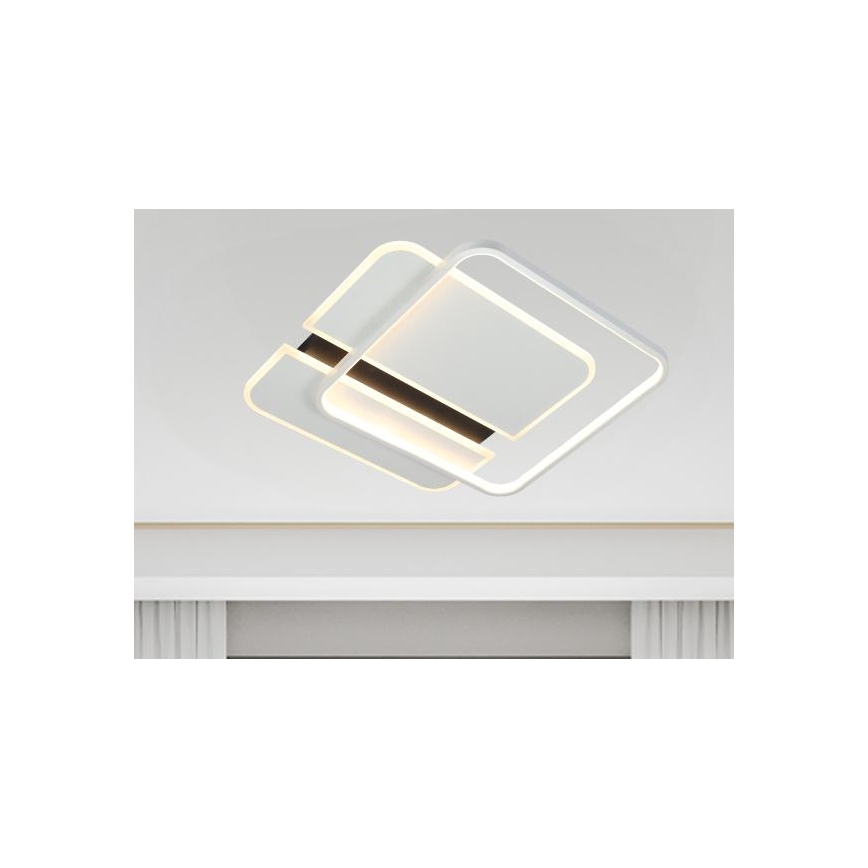 Светодиодный потолочный светильник с регулированием яркости LED/95W/230V 3000-6500K белый + дистанционное управление