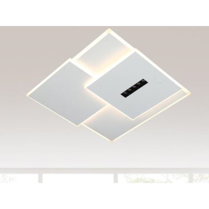 Светодиодный потолочный светильник с регулированием яркости LED/95W/230V 3000-6500K белый + дистанционное управление