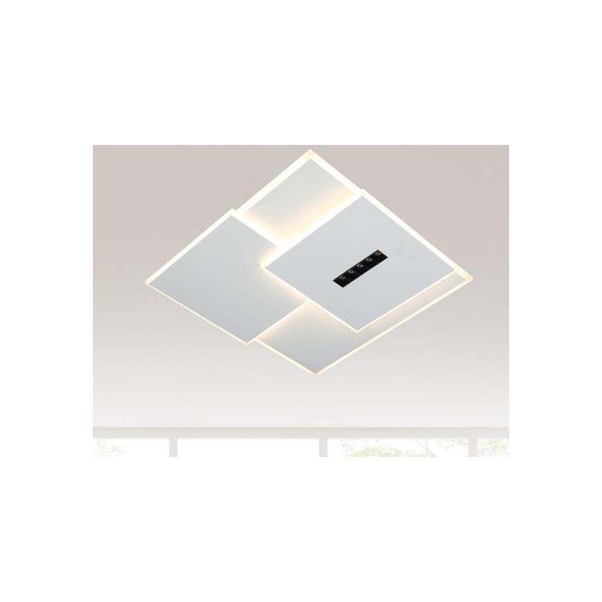Светодиодный потолочный светильник с регулированием яркости LED/95W/230V 3000-6500K белый + дистанционное управление