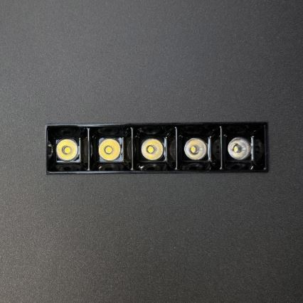 Светодиодный потолочный светильник с регулированием яркости LED/95W/230V 3000-6500K черный + дистанционное управление