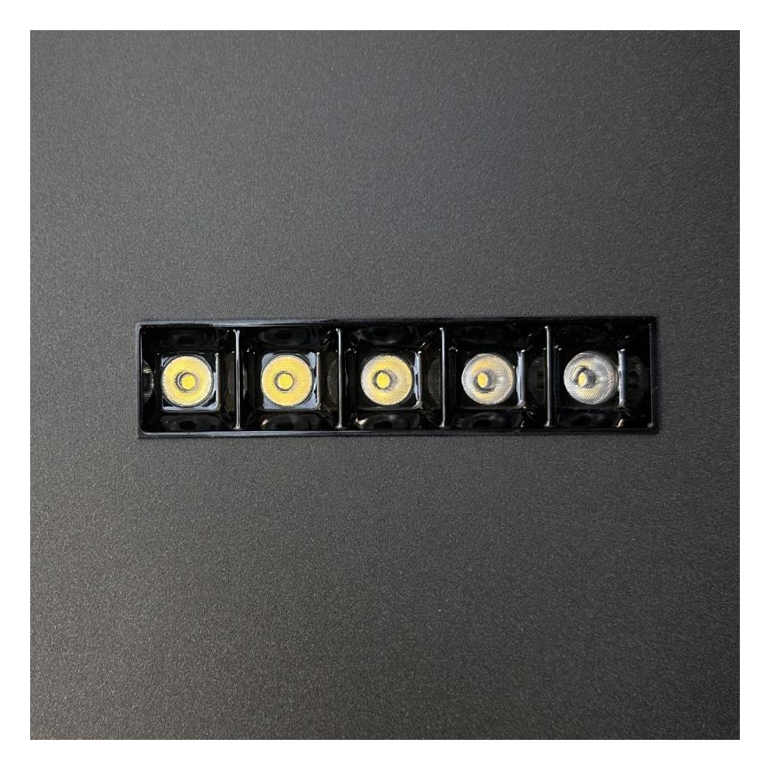 Светодиодный потолочный светильник с регулированием яркости LED/95W/230V 3000-6500K черный + дистанционное управление