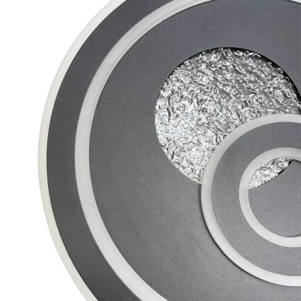 Светодиодный потолочный светильник с регулированием яркости LED/95W/230V 3000-6500K черный + дистанционное управление