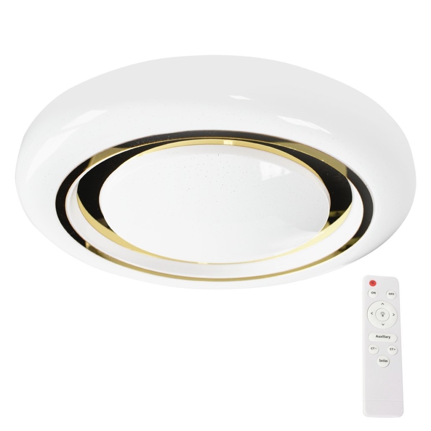 Светодиодный потолочный светильник с регулированием яркости MEGAN LED/48W/230V 3000-6000K + дистанционное управление