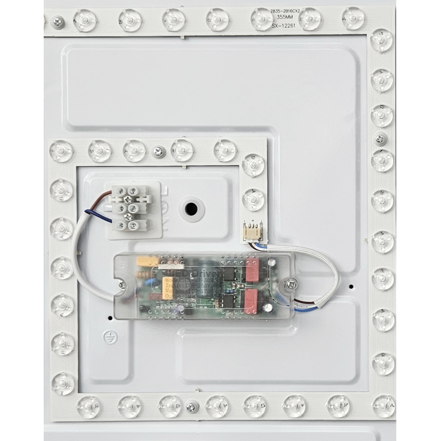 Светодиодный потолочный светильник с регулированием яркости NERIS LED/36W/230V 2700-6500K 43x43 см + дистанционное управление