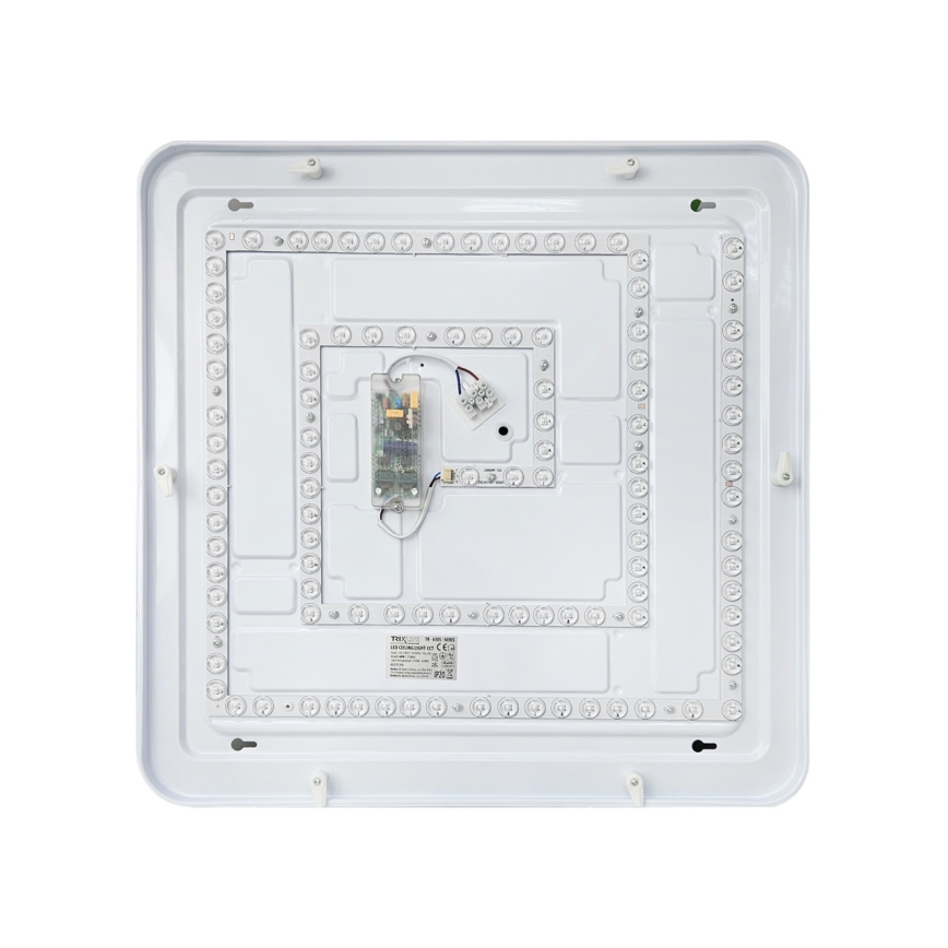 Светодиодный потолочный светильник с регулированием яркости NERIS LED/60W/230V 2700-6500K 53x53 см + дистанционное управление