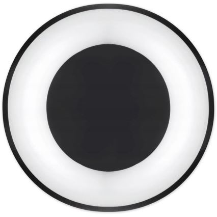 Светодиодный потолочный светильник с регулированием яркости NOVA LED/54W/230V 3000-6500K черный + дистанционное управление