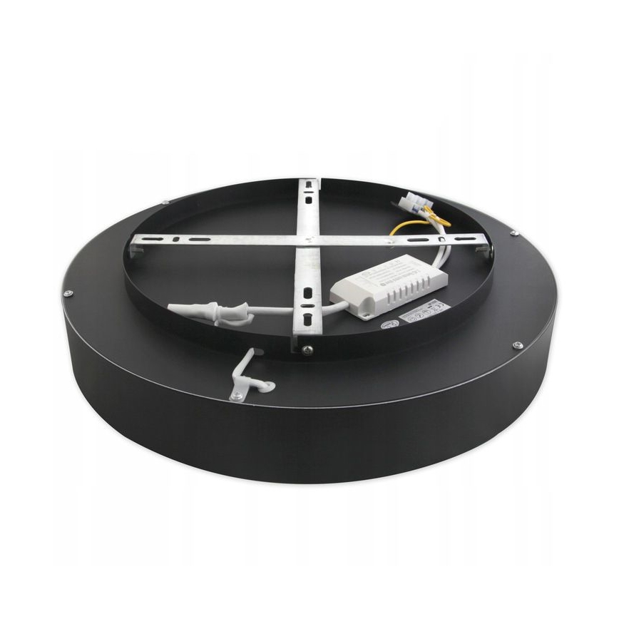Светодиодный потолочный светильник с регулированием яркости NOVA LED/54W/230V 3000-6500K черный + дистанционное управление