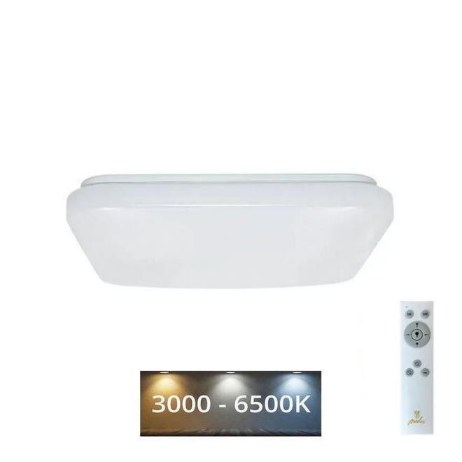 Светодиодный потолочный светильник с регулированием яркости OPAL LED/36W/230V 3000-6500K + дистанционное управление