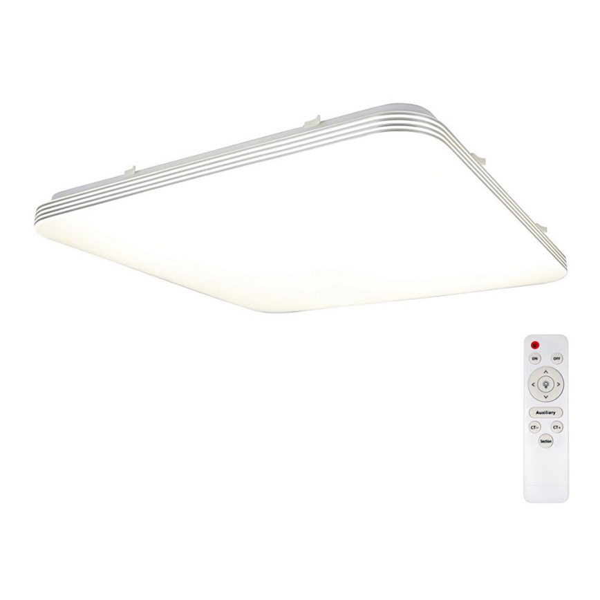 Светодиодный потолочный светильник с регулированием яркости PALERMO LED/72W/230V + дистанционное управление