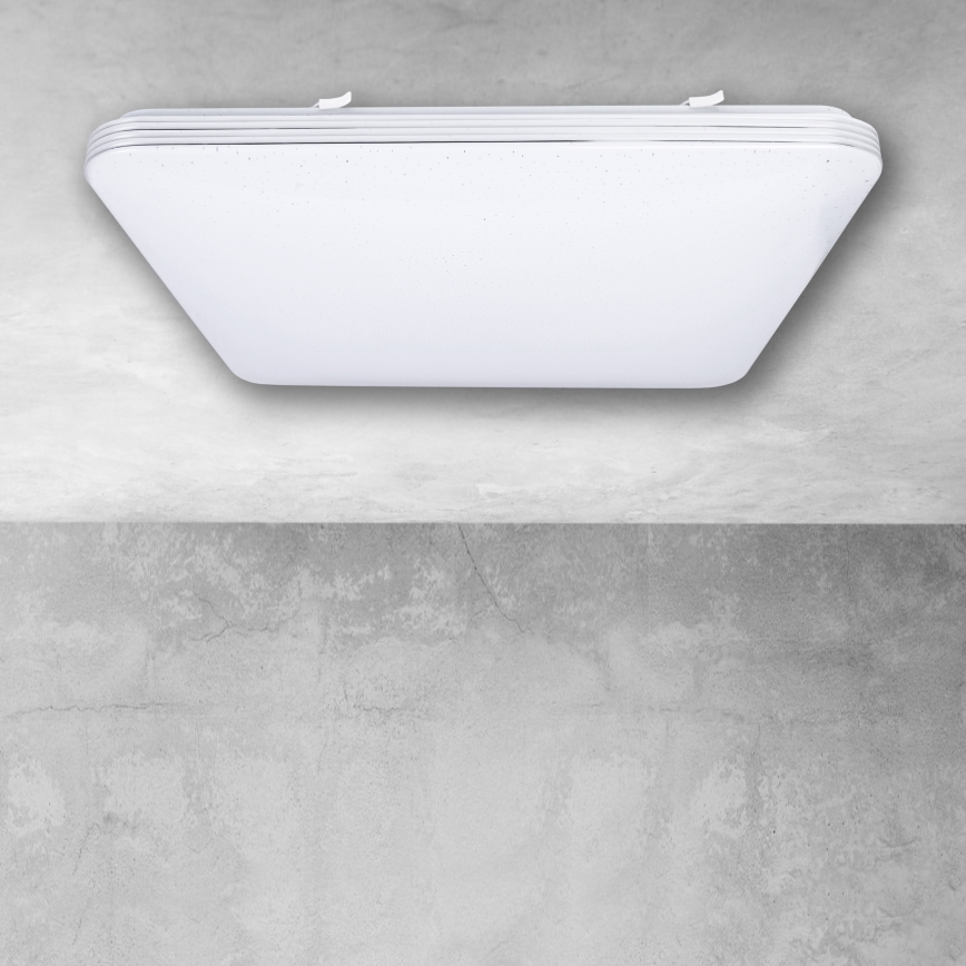 Светодиодный потолочный светильник с регулированием яркости PALERMO LED/72W/230V + дистанционное управление