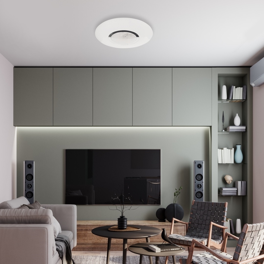 Светодиодный потолочный светильник с регулированием яркости SPARKY LED/50W/230V 3000-6000K + дистанционное управление