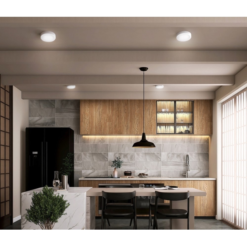 Светодиодный потолочный светильник SIGARO CIRCLE LED/18W/230V 4000K IP40
