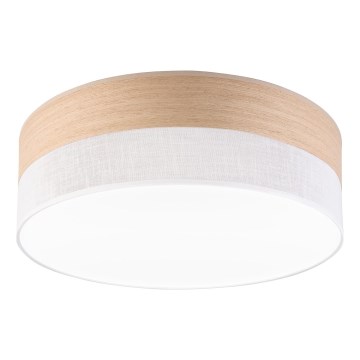 Светодиодный потолочный светильник SIRJA WOOD LED/36W/230V диаметр 45 cm белая/дуб