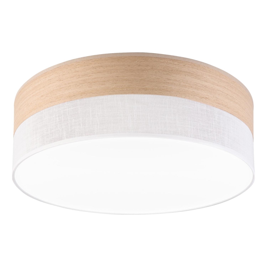 Светодиодный потолочный светильник SIRJA WOOD LED/36W/230V диаметр 45 cm белая/дуб